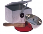 Klangschalen SET in Box, mit Unterlage, und Kl�ppel