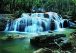 Feng Shui Wasserfallposter - Reichtum