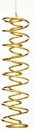 DNS-Spirale, Messing, 25 cm hoch
